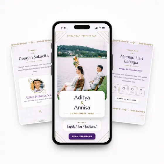 Pratinjau tema Amethyst