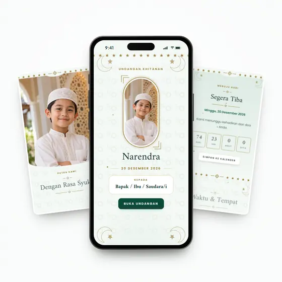 Pratinjau tema Khitanan Islamic