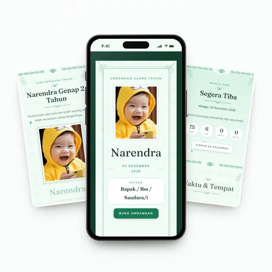 Pratinjau tema Mint Garden