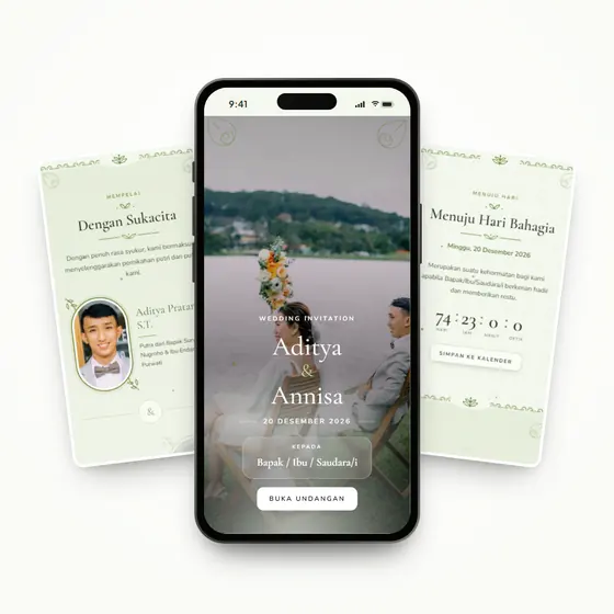 Pratinjau tema Moss Green