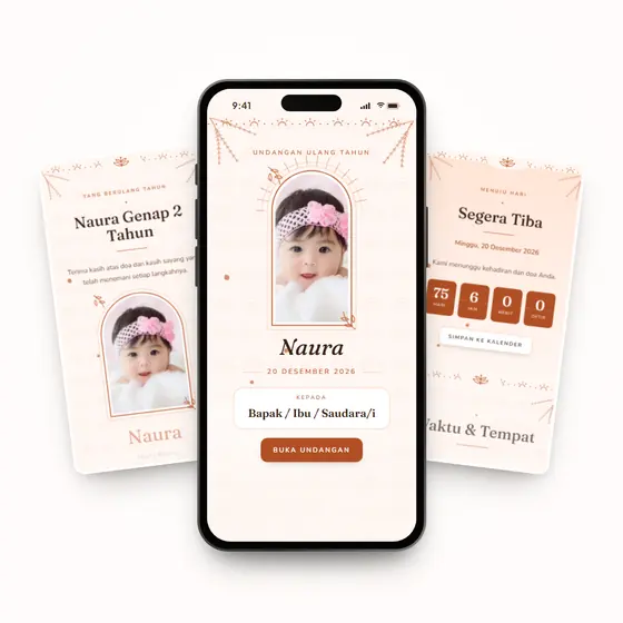 Pratinjau tema Peach Sorbet