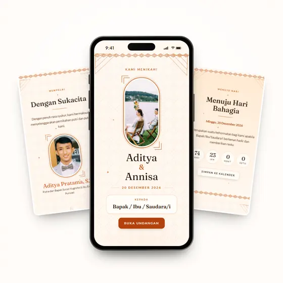 Pratinjau tema Tangerine Pop