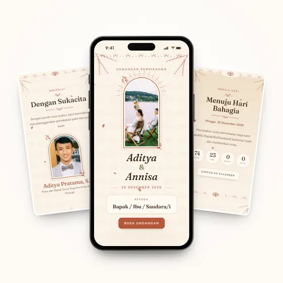 Pratinjau tema Terracotta Sunset