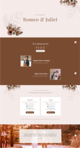 TAMPILAN TEMA MOMENT 2022 02 Undangan Digital Website