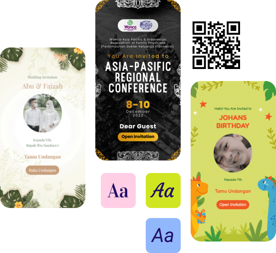 tema undangan digital Undangan Digital Website